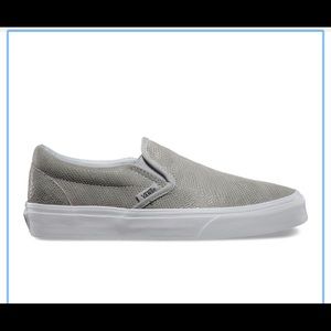Pebble snake slip on vans